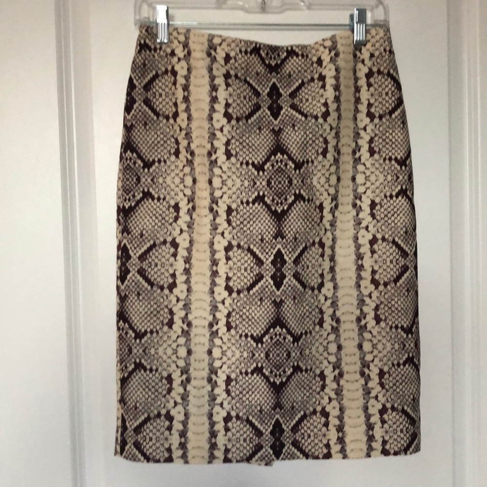 J.Crew Python Print Pencil Skirt - image 2
